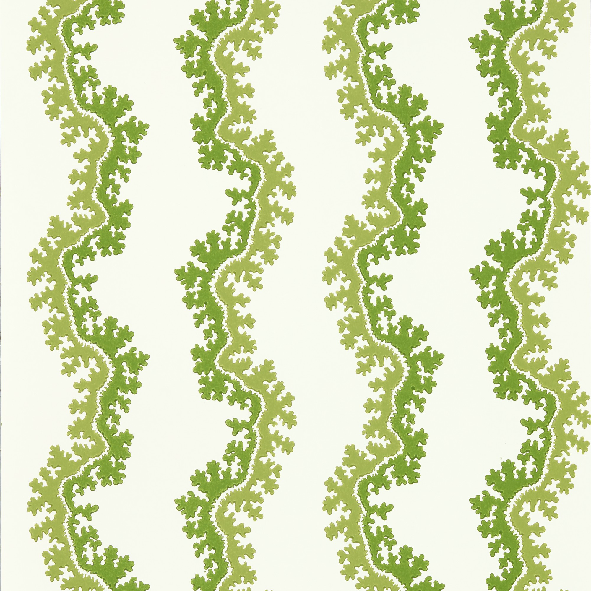 Oxbow Wallpaper 217251 By Sanderson In Sap Green